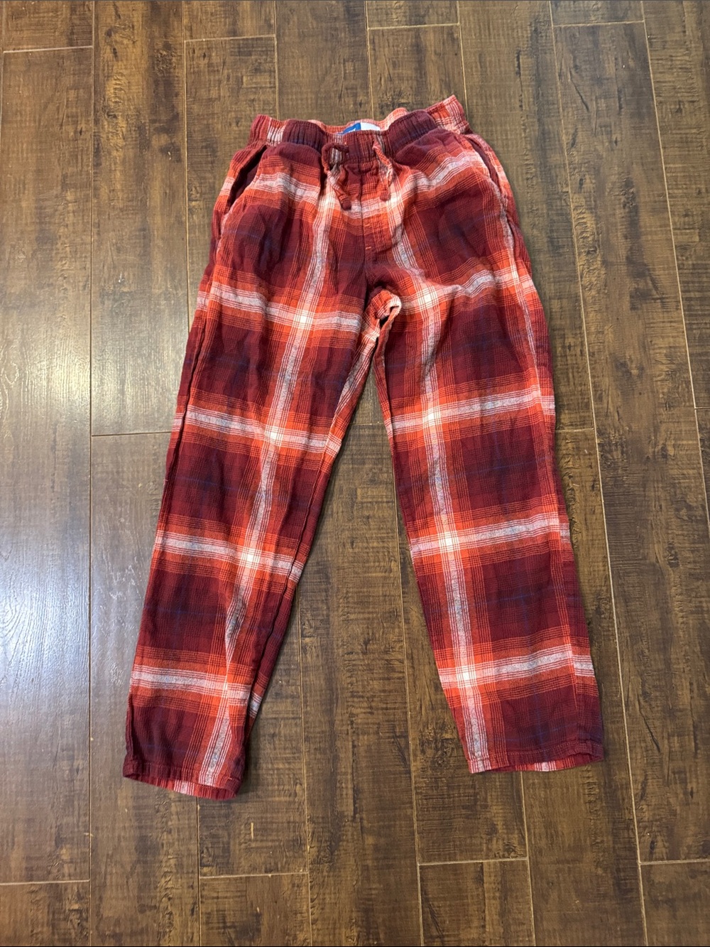 Old Navy Red Plaid Flannel Pajama Pants